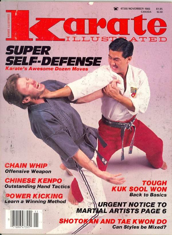 11/85 Karate Illustrated